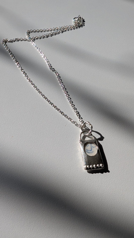 Silver Guardian Pendant - Frank