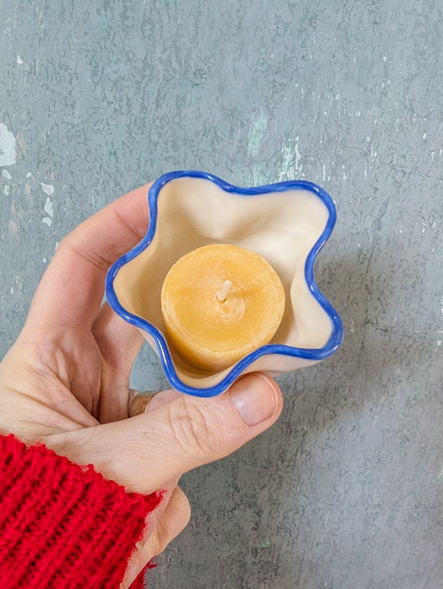 Porcelain Matchbox + Tealight Candle Holder Gift Box
