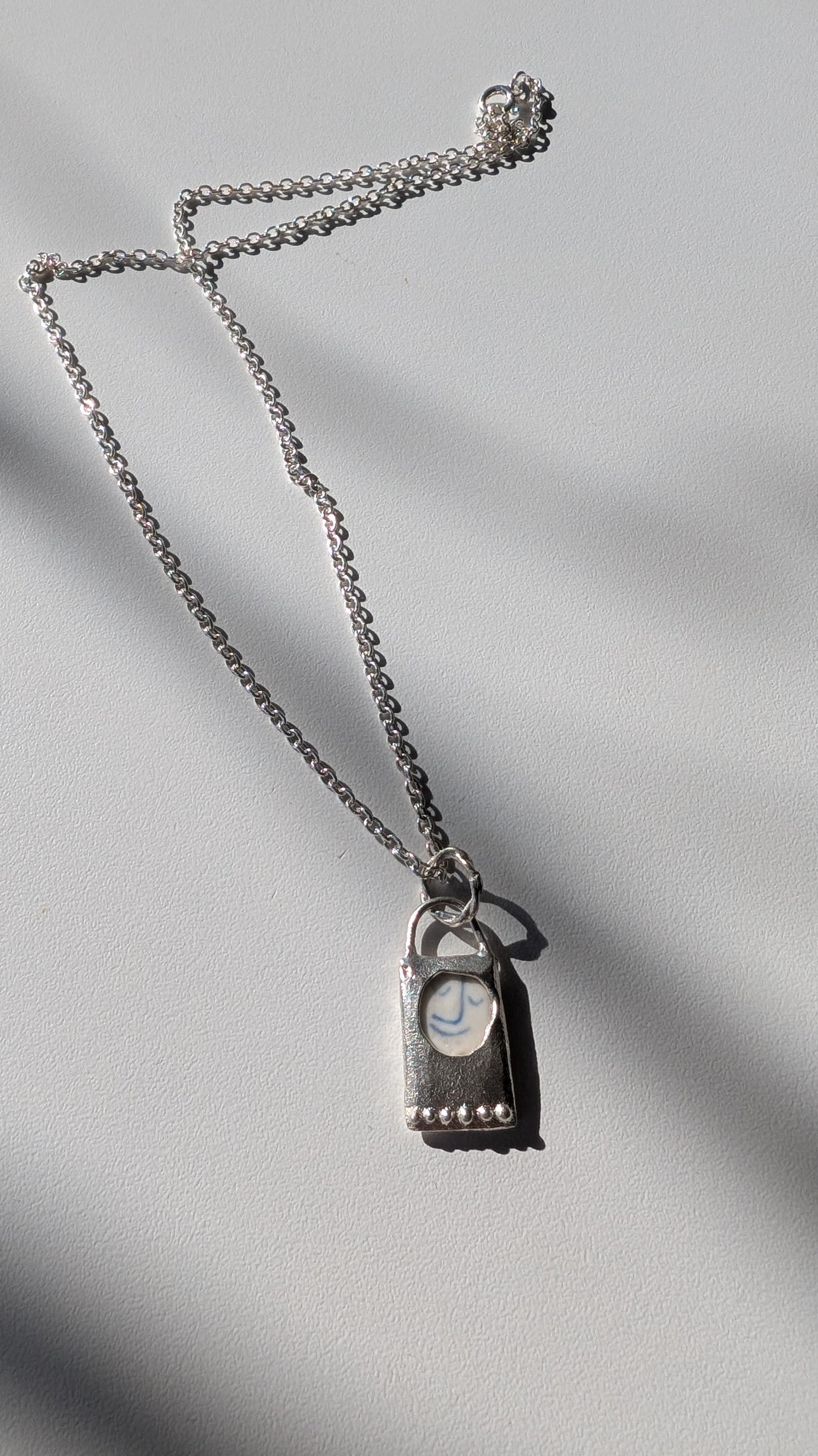 Silver Guardian Pendant - Frank