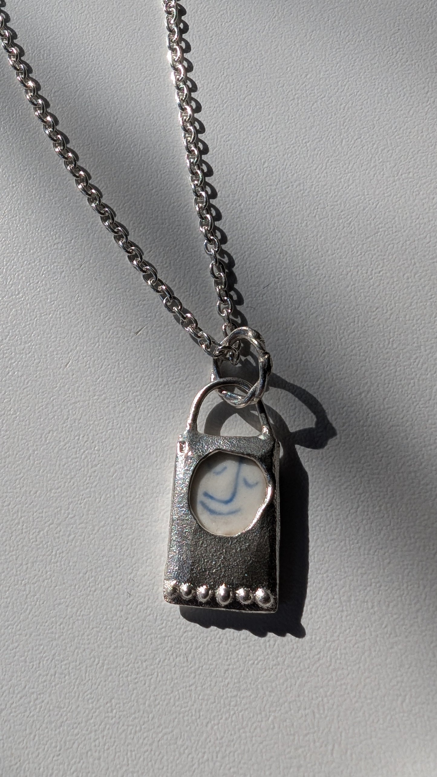 Silver Guardian Pendant - Frank